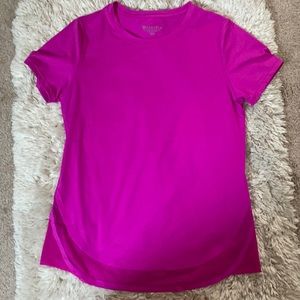 Athleta size XXS bright pink workout top
